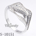 925 Silver Jewelry with Cubic Zirconia Women Ring (S-10151)